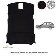 LUXE SUEDE HEADLINER SUNROOF