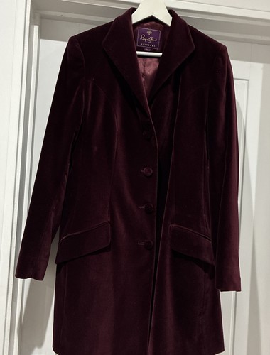 Mulberry vintage velvet jacket - vintage,