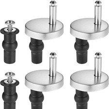 4X Toilet Seat Fixings Quick