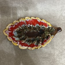 Vintage French Vallauris Leaf