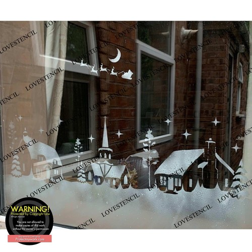 Lrg christmas village window - lrg,