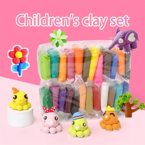 Colours air dry clay - 36,