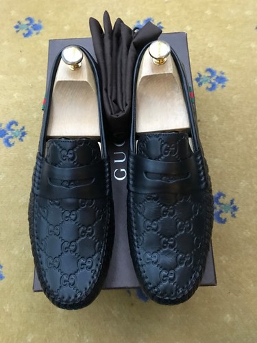 Gucci loafers leather - loafers,