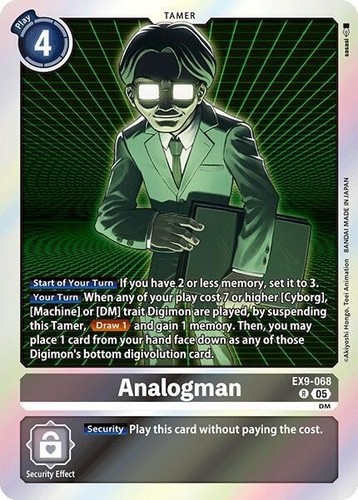 Analogman foil ex9 068 - ex9-068, nm