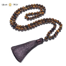 Tiger Eye Stone Simple Islamic Prayer Beads 99 Beads 8mm Tasbih,Misbaha,Tasbeeh