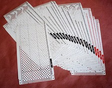 Pre-punched card set All