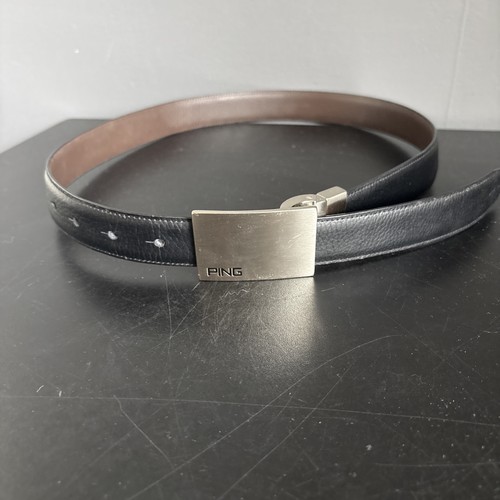Ping hughes leather belt - ping,