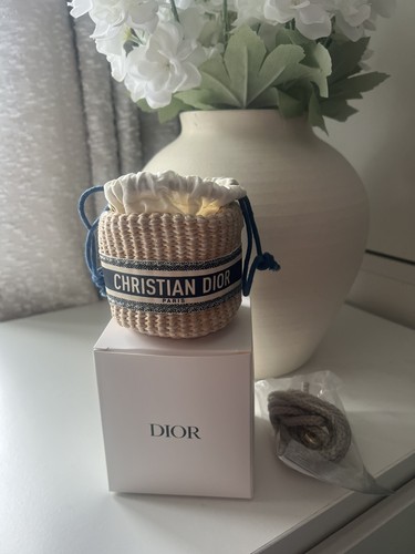 Christian dior wicker bucket - christian,