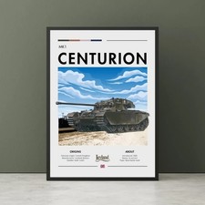 Centurion Tank MK1 Print -