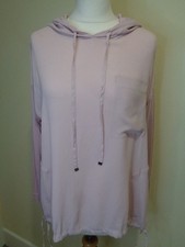 LUISA CERANO PINK HOODED TOP