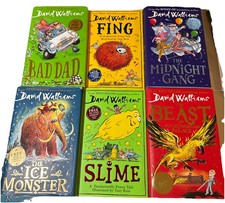 Hardback David Walliams X6 Bad