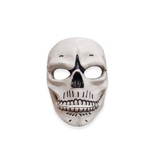 White Day Of The Dead Spectre James Fancy Costume Bond Gift Halloween Skull Mask