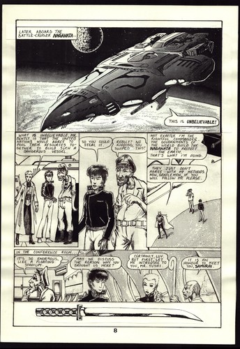 1986 aircel comics - comics, samurai