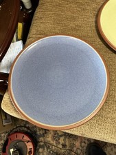 Denby Juice Dinner Plates Blue
