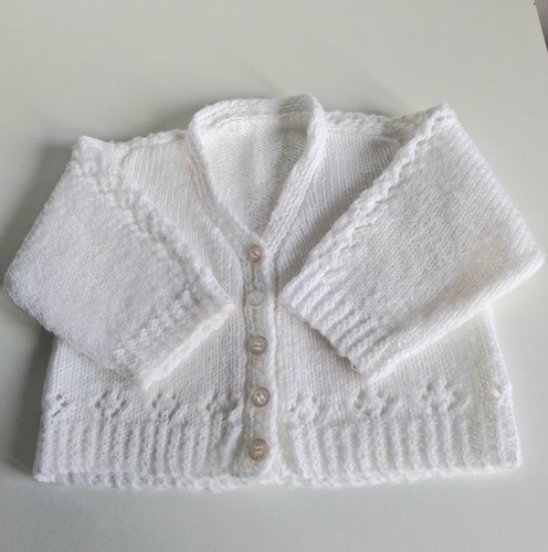 Vintage baby cardigan matinee - baby,