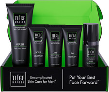 Tiege Hanley Advanced Skin Care Routine for Men with Eye Cream| Skin Care System