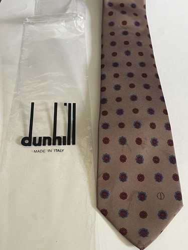 Alfred dunhill brown - brown, geometric