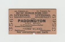 Great Western Railway Ticket