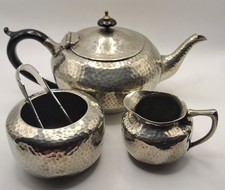 Vintage Art Deco Hammered