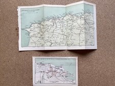 Antique map of the coast