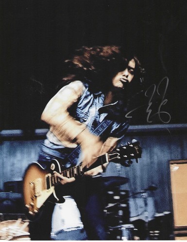 Jimmy page signed - 8x10, with