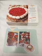 Vintage RECIPE Cards Delicious Meals Made Easy Set #13 Puddings & Desserts 1-171
