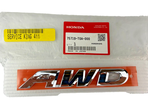 New oem honda awd rear - new,