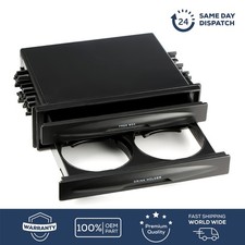 Universal Car Single/Double Din Radio Pocket Kit w/ Drink-Cup Holder Brand New