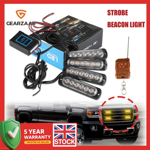 Amber led strobe - amber,