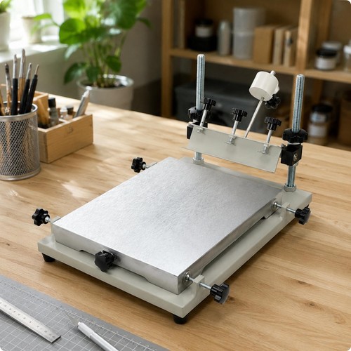 Single color screen printing - screen,