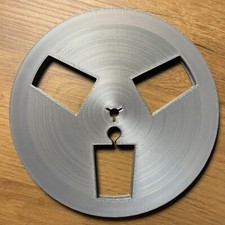 7" Silver Reel to Reel Tape