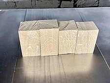 English Oak Woodturning Spindle Blank 70mm (2. 3/4") Square kiln Dried Prime Oak