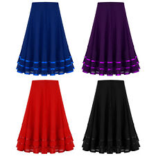 UK Girls Dance Skirts Elastic