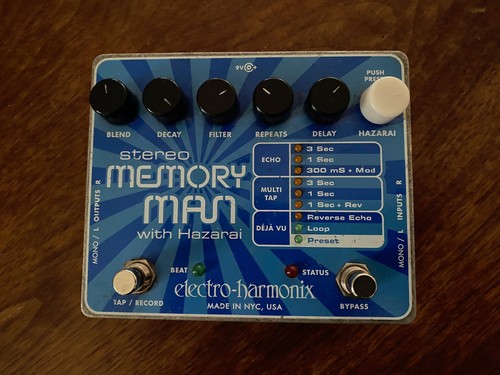 Electro harmonix memory man - electro-harmonix,