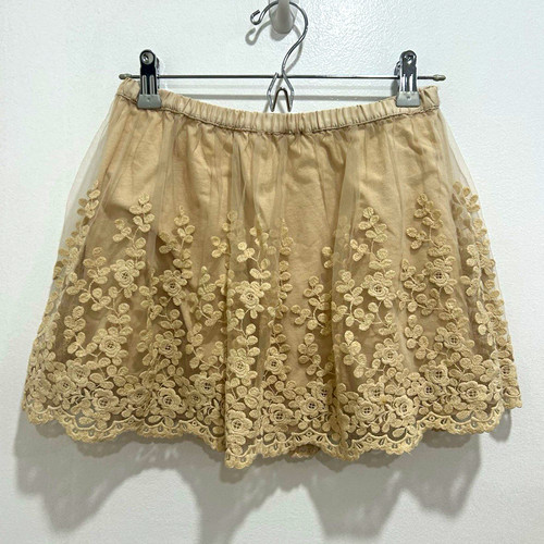 Zara girls beige floral lace - girls,