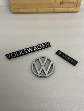 Volkswagen VW Golf Mk1 karmann Original Rear Badges 