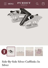 Purdey Shooting 925 Silver