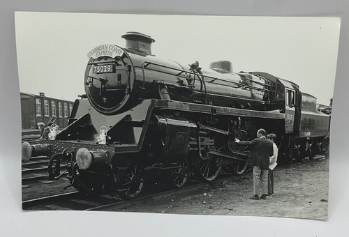 Railway train photograph - railway,