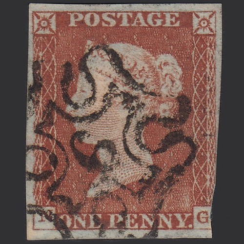 L26 1841 1d - gb, plate