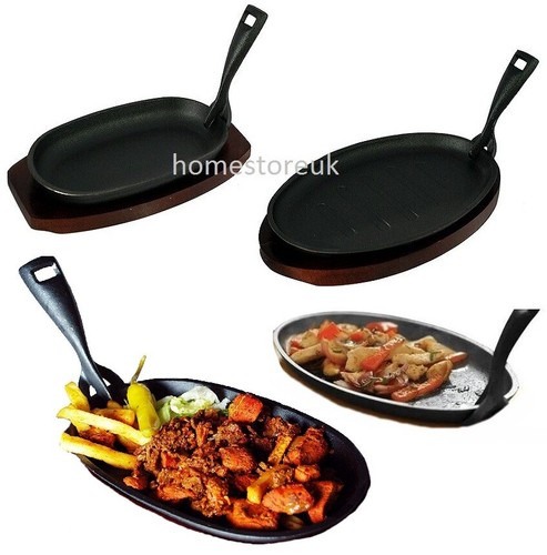 Cast iron sizzler - cast,