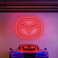 Mazda Car Logo Neon Sign
