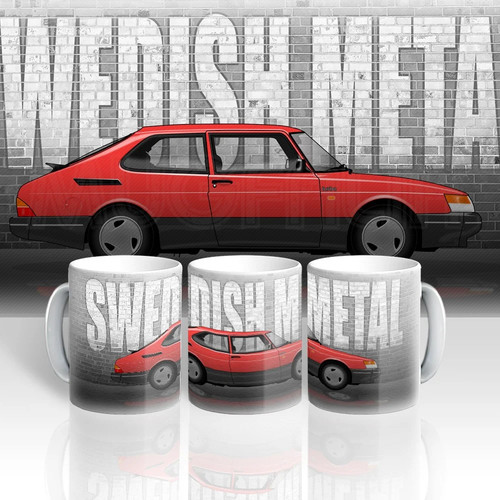 Large mug saab 900 - large,