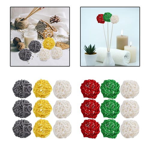 Pieces decorative rattan - 9,