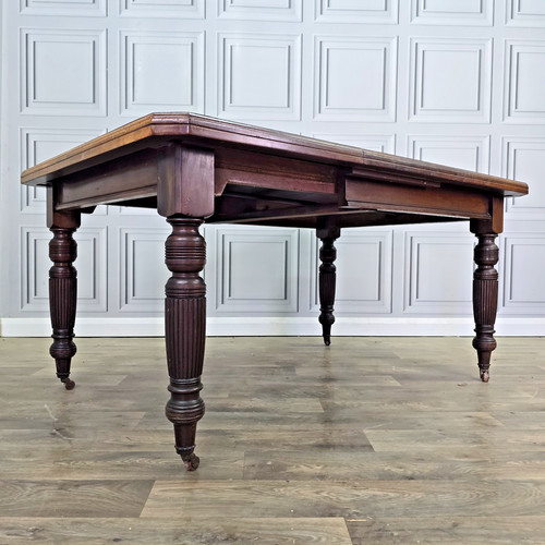 Antique extending dining table - antique,