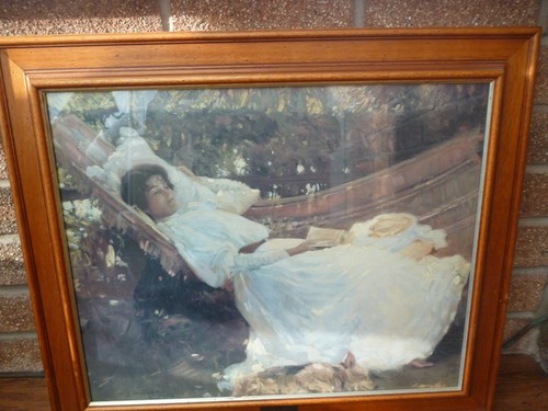 Framed print the arbor sir - print,