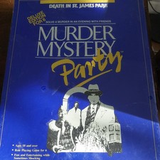Murder Mystery Party Game -