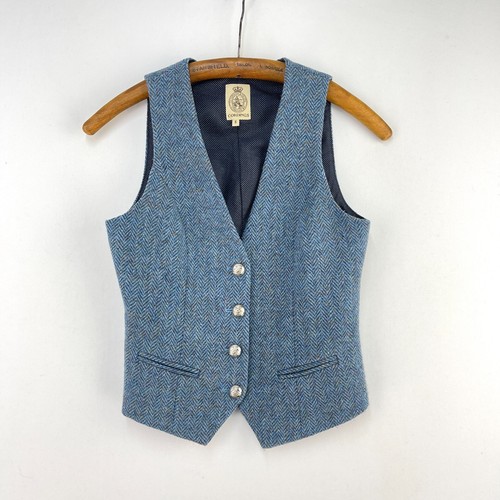 Cordings tweed waistcoat - tweed,
