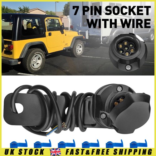 Car caravan towing electrics - car,