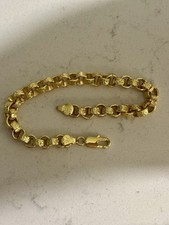 18k 750 Gold Colored Bracelet