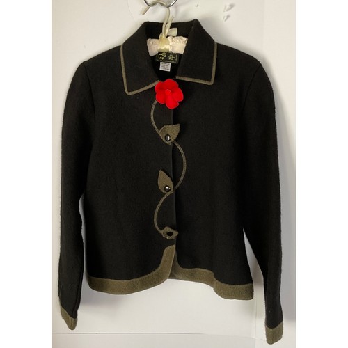 South wool womens black - south,